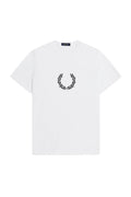 Fred Perry Laurel Wreath Graphic T-Shirt White
