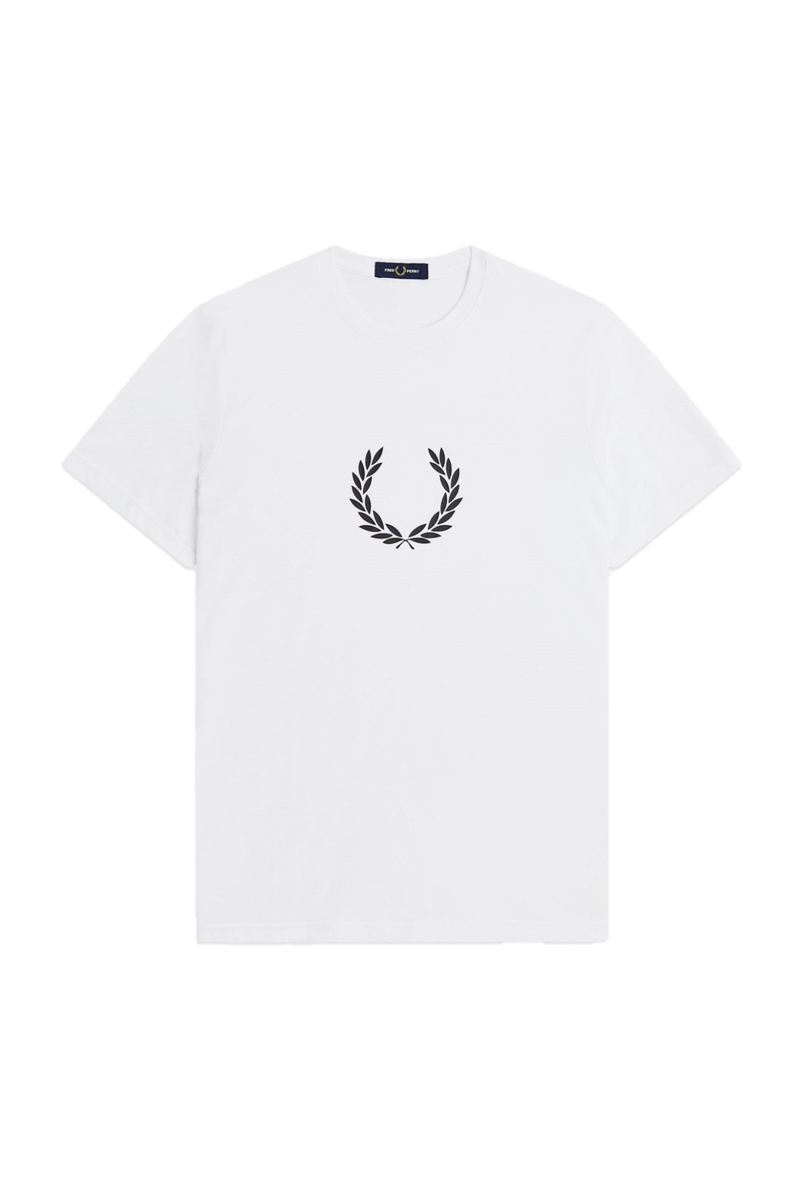 Fred Perry Laurel Wreath Graphic T-Shirt White