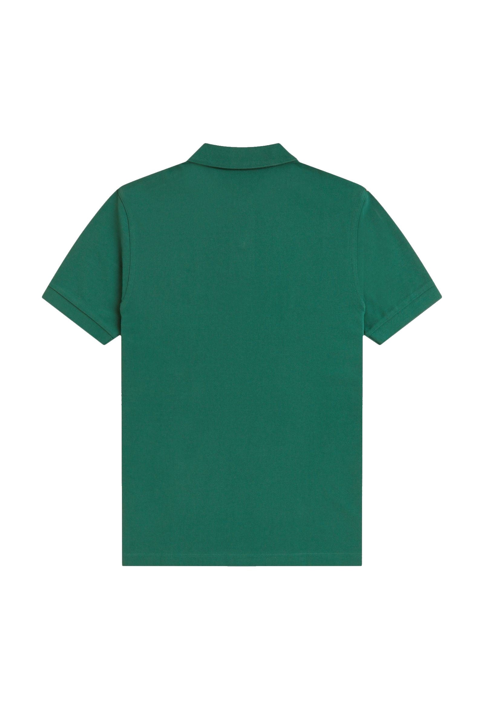 Fred Perry Slim Fit Plain Polo Sport Green / Light Ice