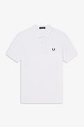 Fred Perry Slim Fit Plain Polo White