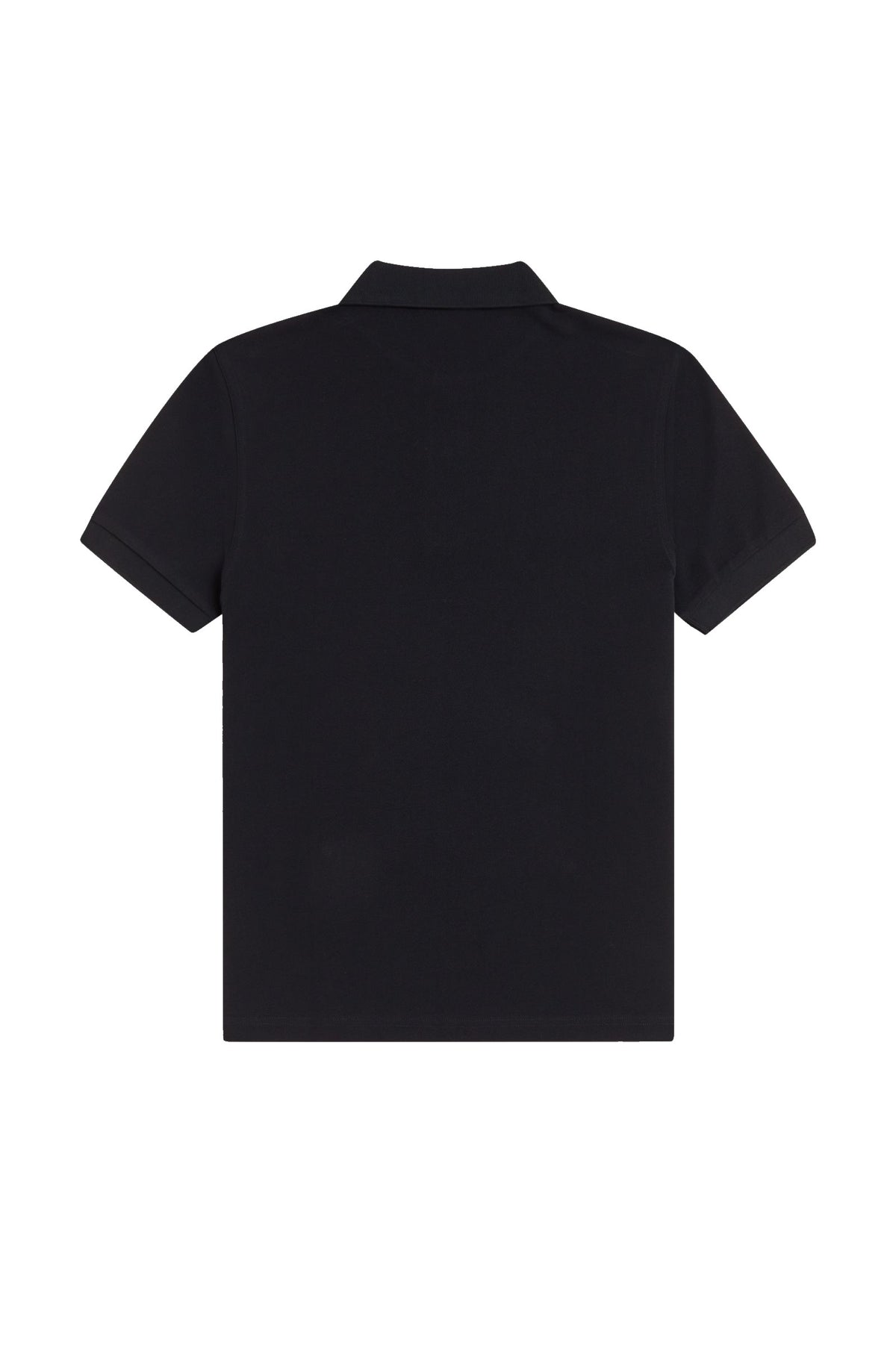 Fred Perry Slim Fit Plain Polo Black / Laurel Wreath Green