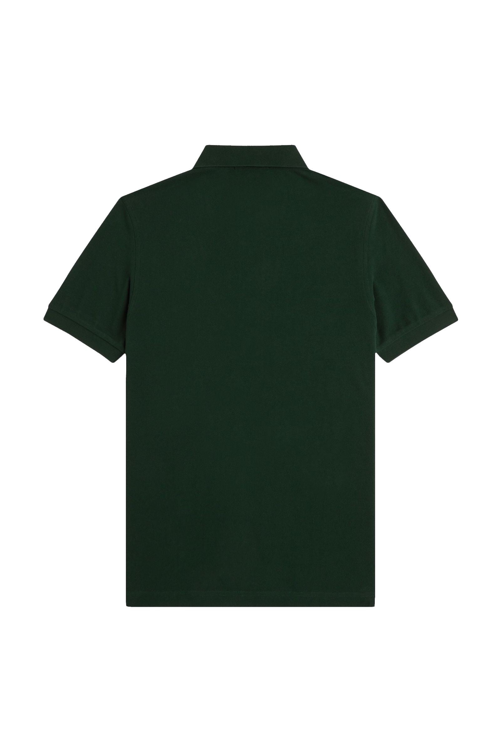 Fred Perry Slim Fit Plain Polo Grassroots / Oxblood