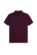 Fred Perry Slim Fit Plain Polo Plum / Black