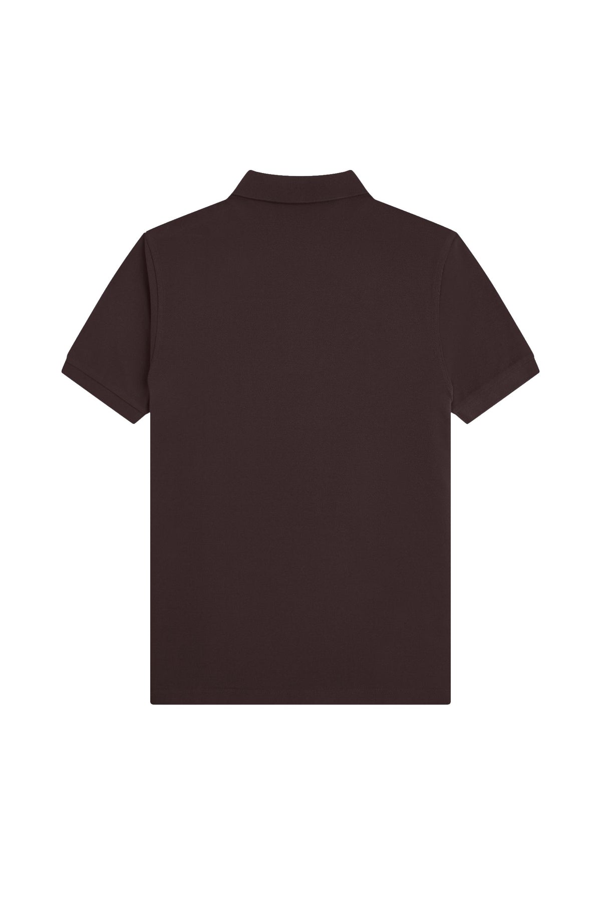 Fred Perry Slim Fit Plain Polo Rich Brown / Black