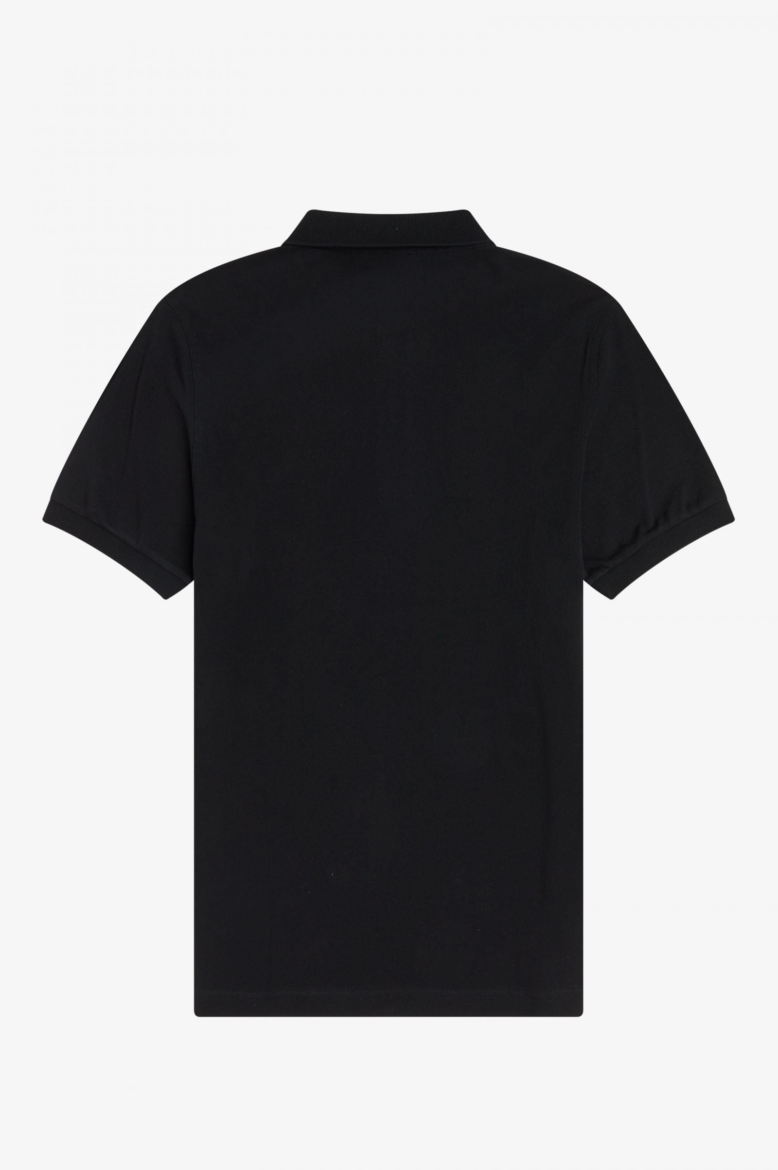 Fred Perry Slim Fit Plain Polo Black Chrome