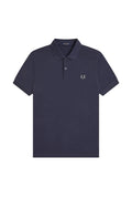 Fred Perry Slim Fit Plain Polo Dark Airforce / Seagrass