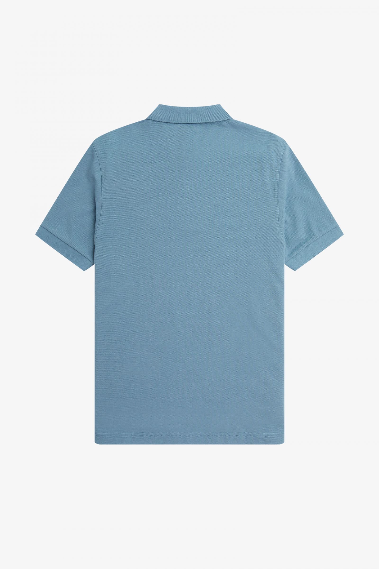 Fred Perry Slim Fit Plain Polo Ash Blue / Golden Hour