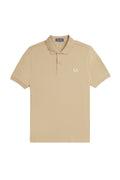 Fred Perry Slim Fit Plain Polo Warm Stone / Oatmeal