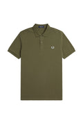 Fred Perry Slim Fit Plain Polo Uniform Green / Light Ice