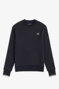 Fred Perry Crew Neck Sweatshirt Black