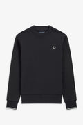 Fred Perry Crew Neck Sweatshirt Navy