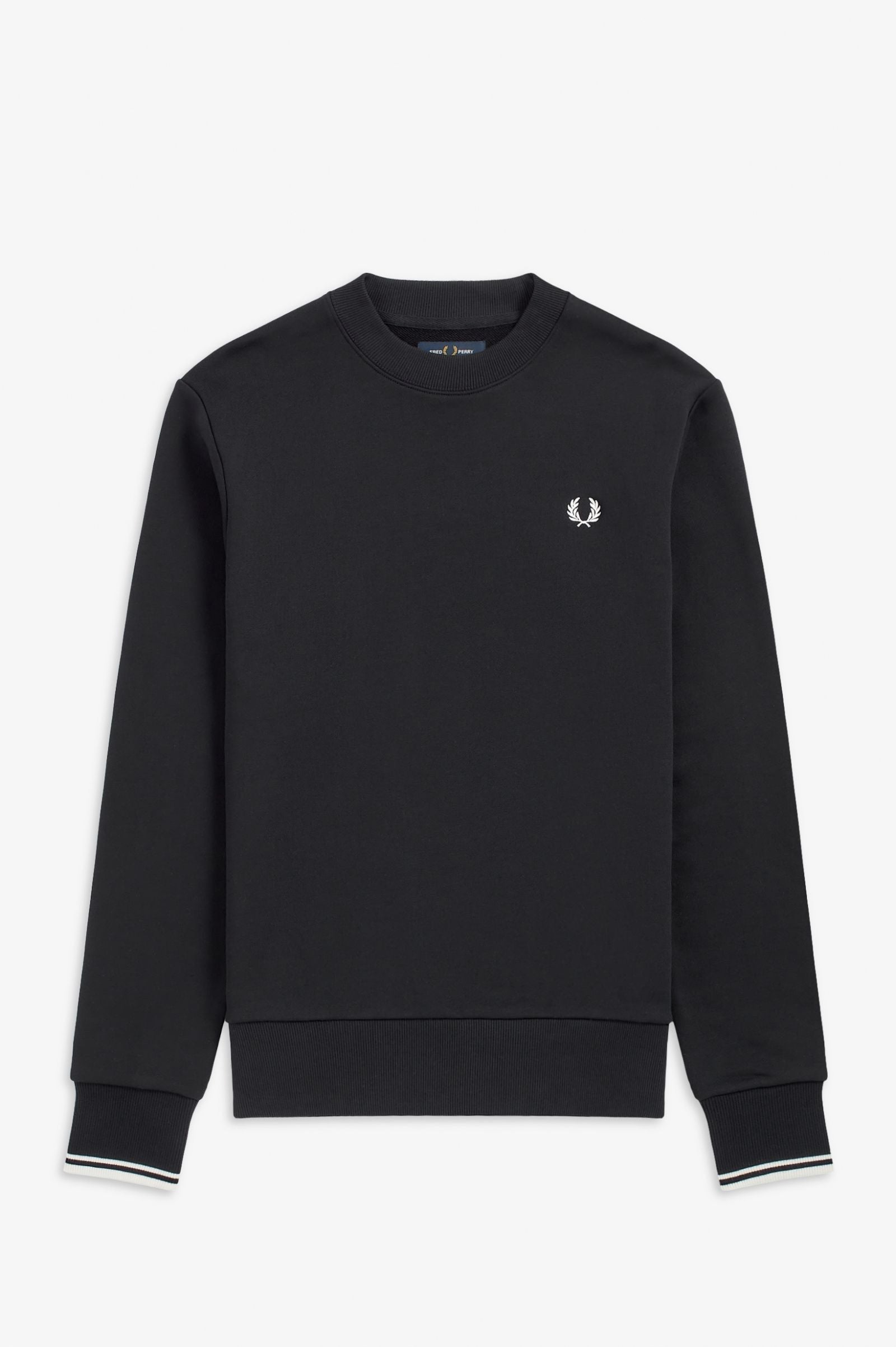 Fred Perry Crew Neck Sweatshirt Navy