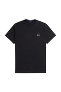 Fred Perry Laurel Wreath Graphic T-Shirt Black
