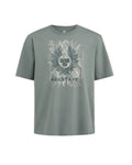 Belstaff T-Shirt Map Mineral Green