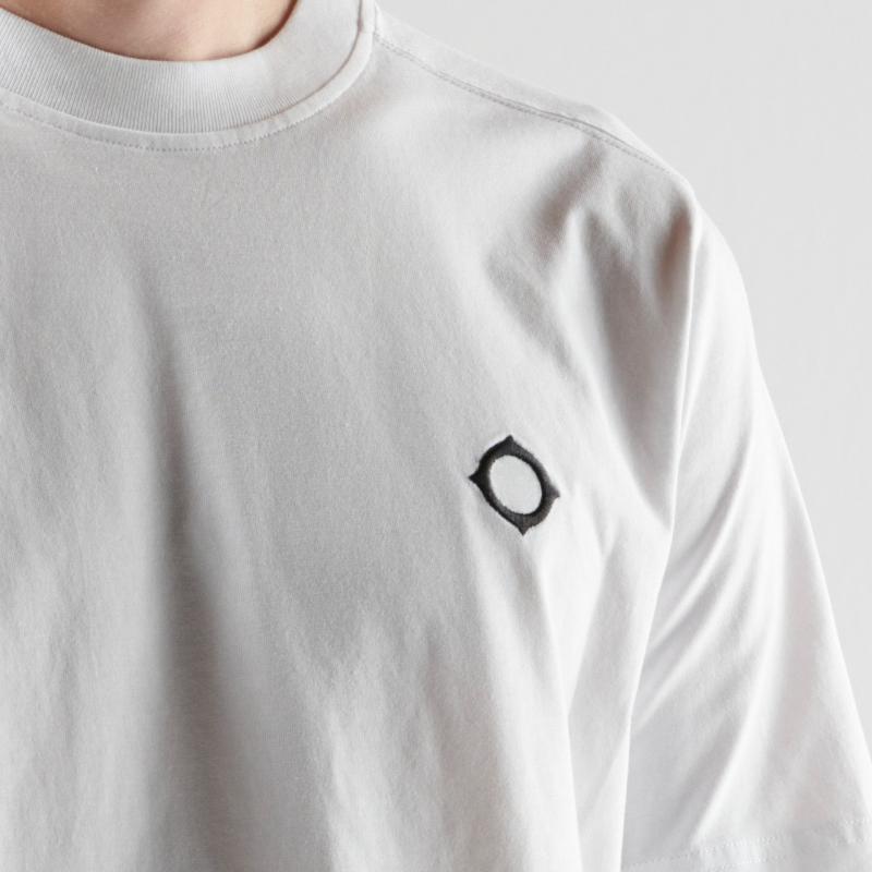 MA.STRUM SS Icon Tee Optic White
