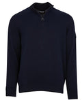 Barbour International Cotton Half Zip Navy