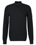 Barbour International Moss Knitted Jumper Black
