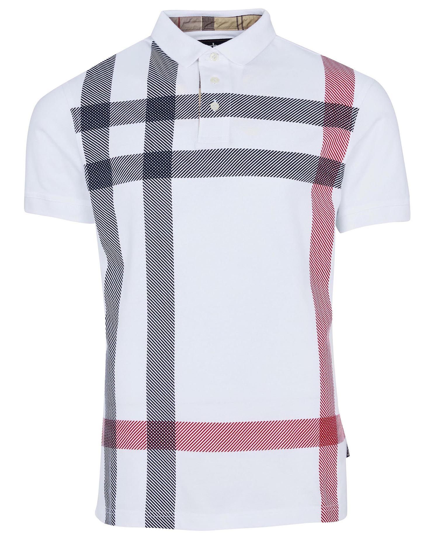 Barbour Blaine Polo White