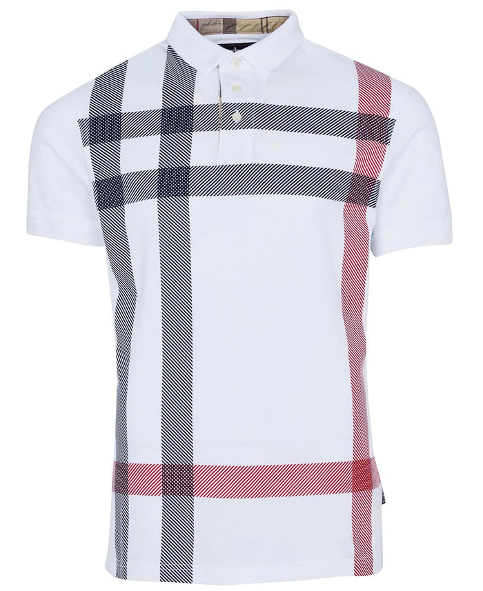 Barbour Blaine Polo White