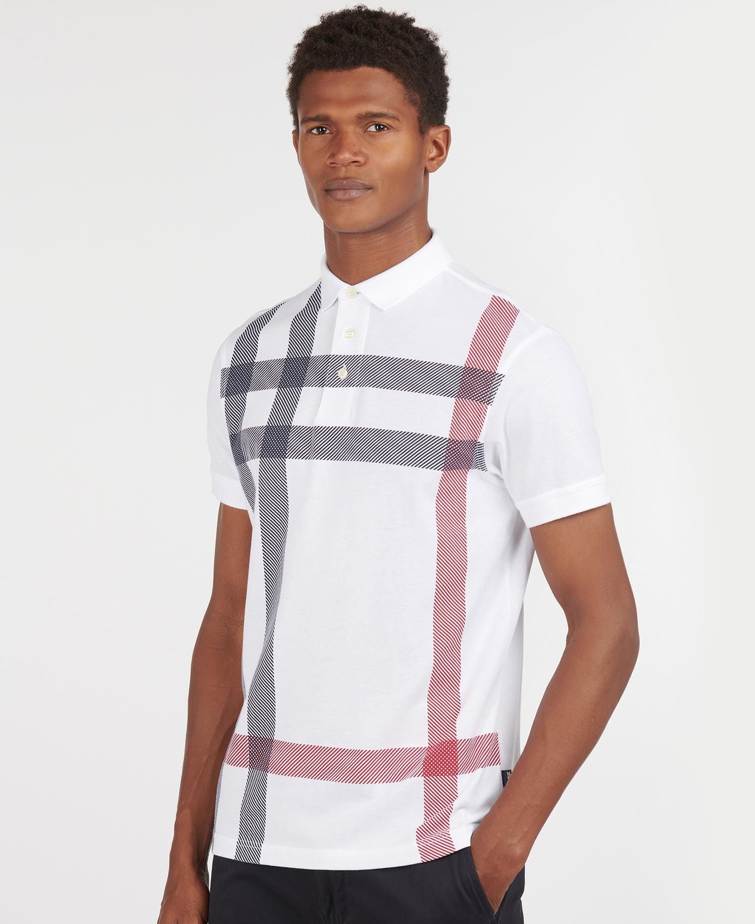 Barbour Blaine Polo White