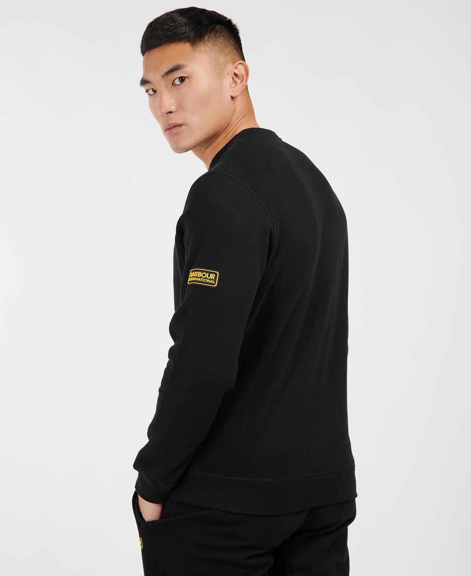 Barbour International Legacy Sweatshirt Black