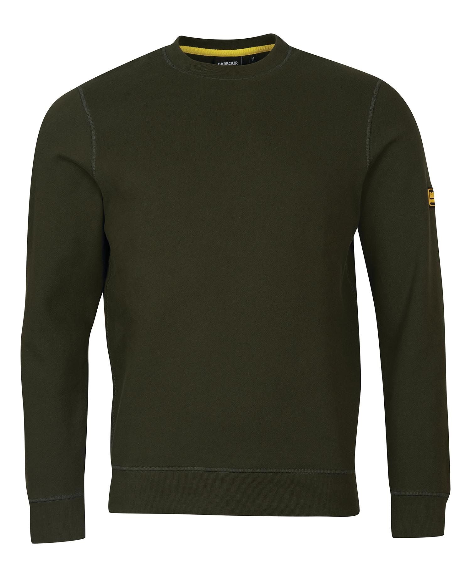 Barbour International Legacy Sweatshirt Forest Green
