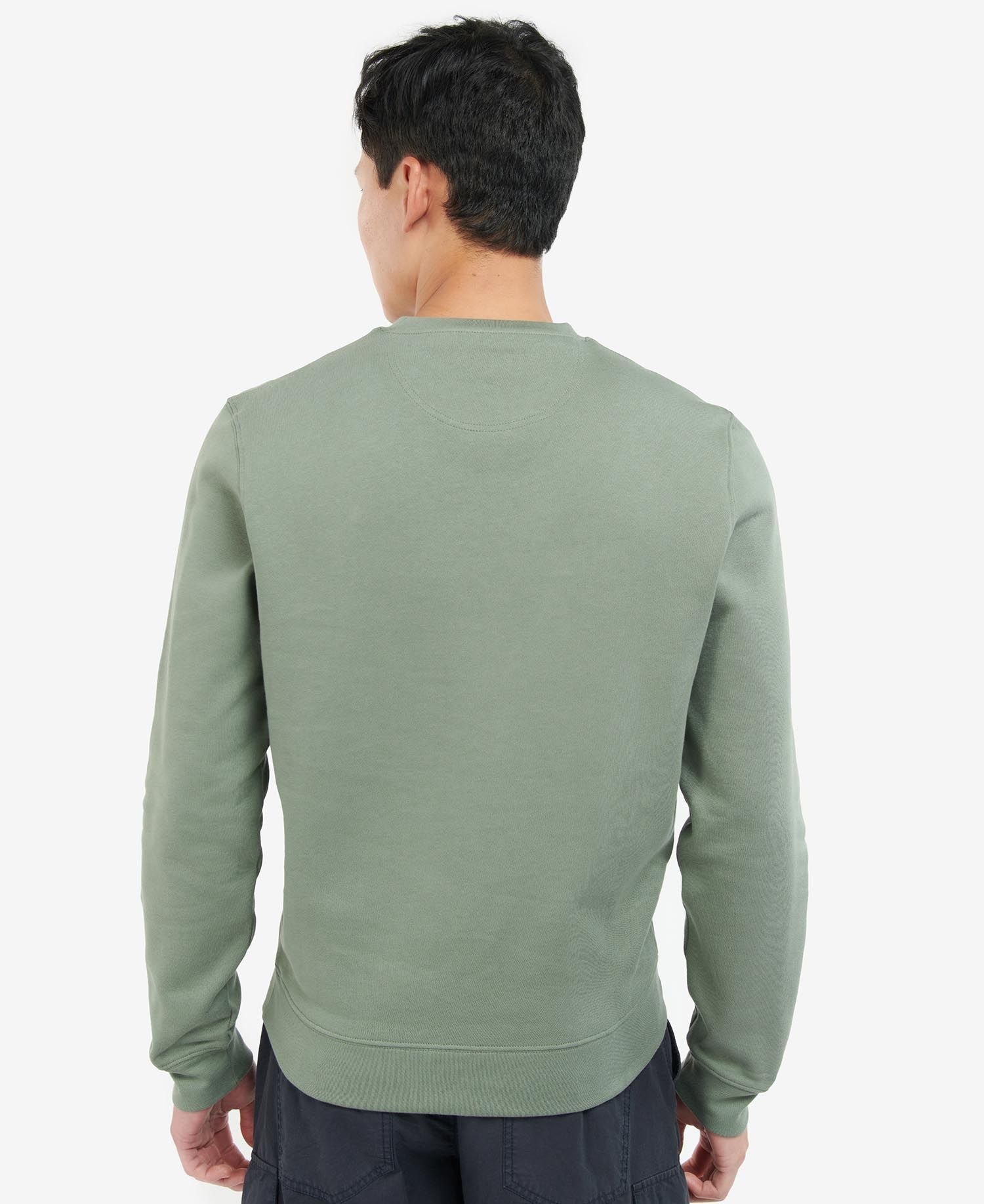 Barbour Ridsdale Crew-Neck Sweatshirt Agave Green