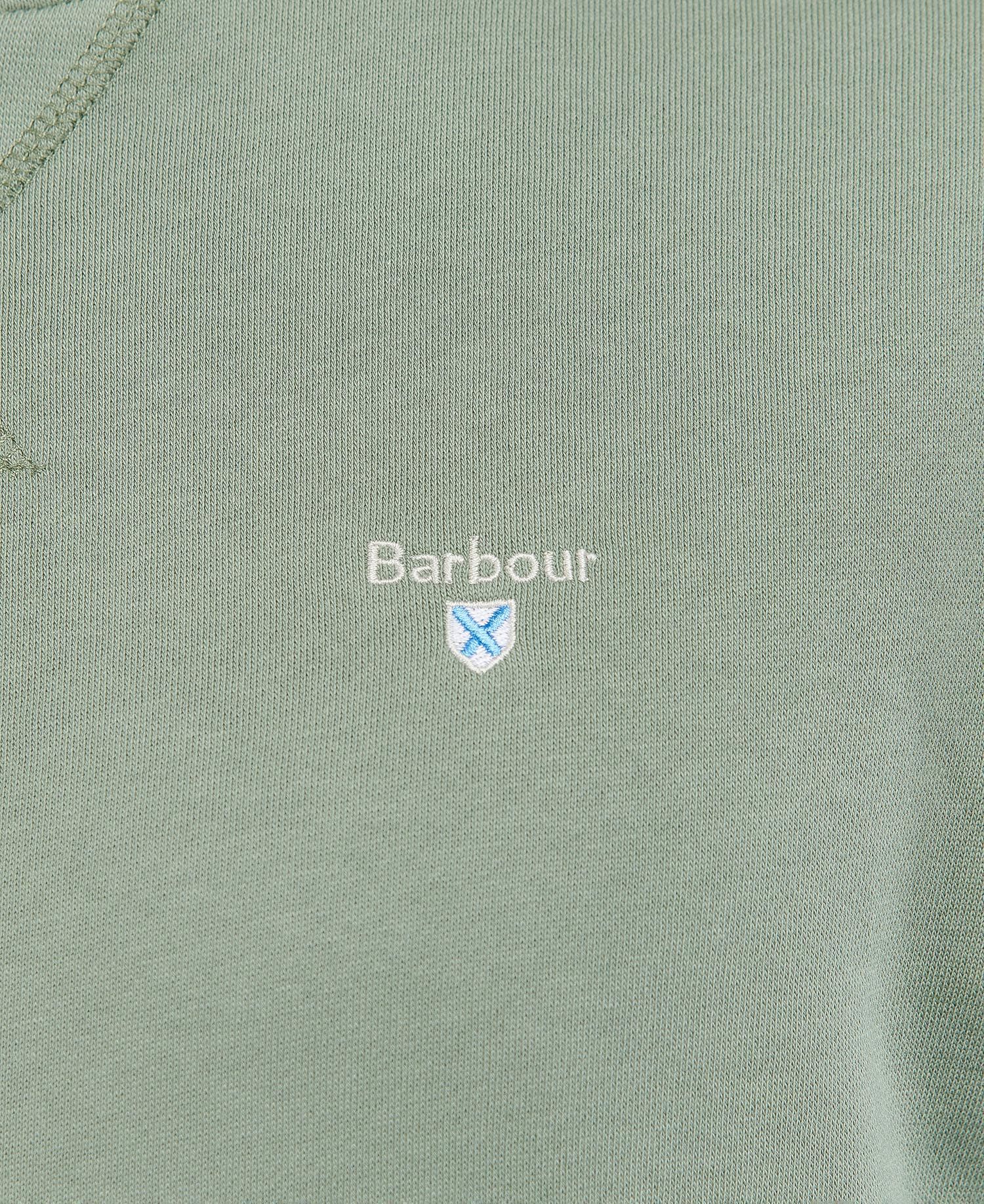Barbour Ridsdale Crew-Neck Sweatshirt Agave Green