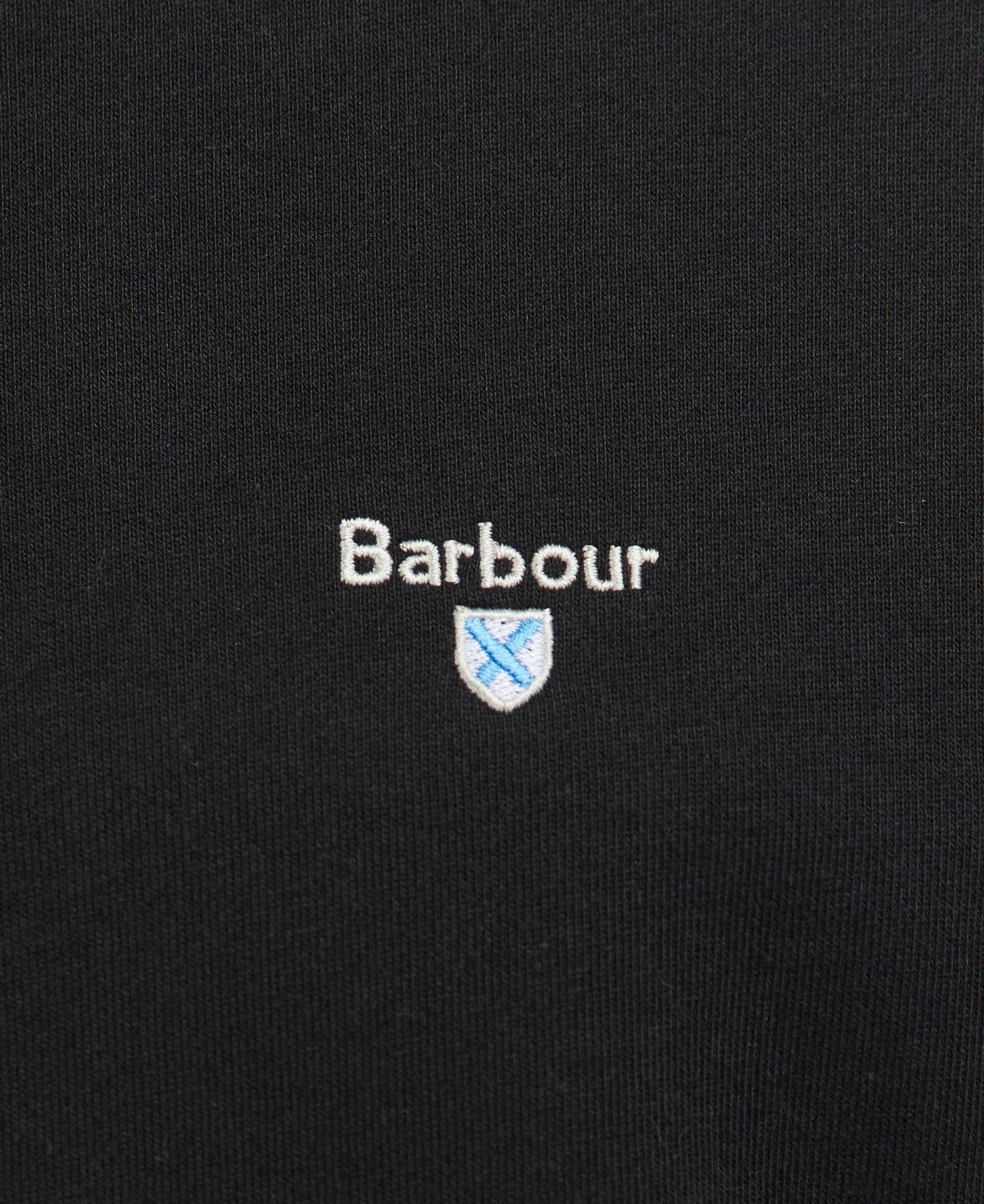 Barbour Pullover Rothley Half Zip Black
