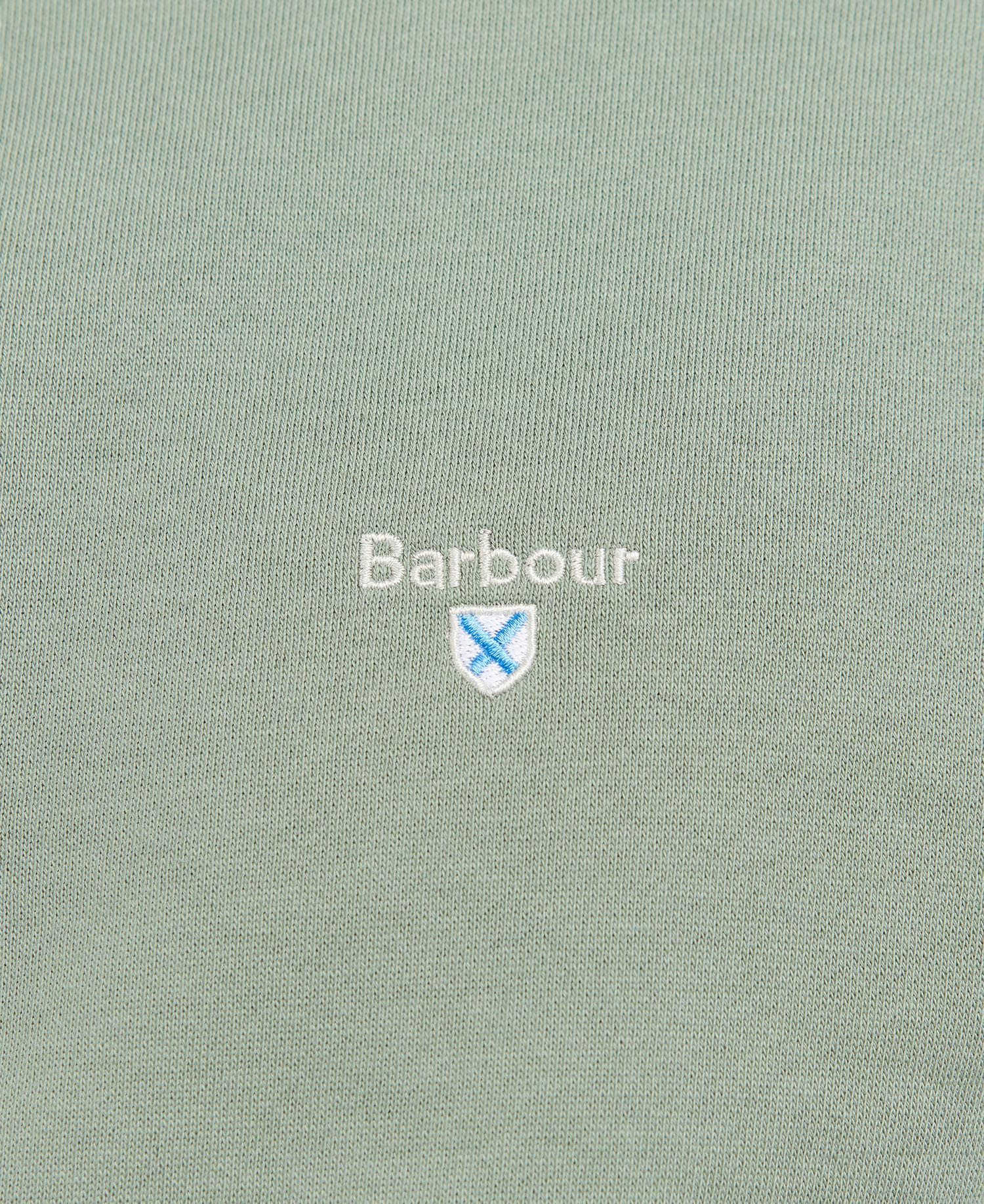 Barbour Pullover Rothley Half Zip Agave Green