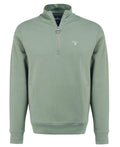 Barbour Pullover Rothley Half Zip Agave Green