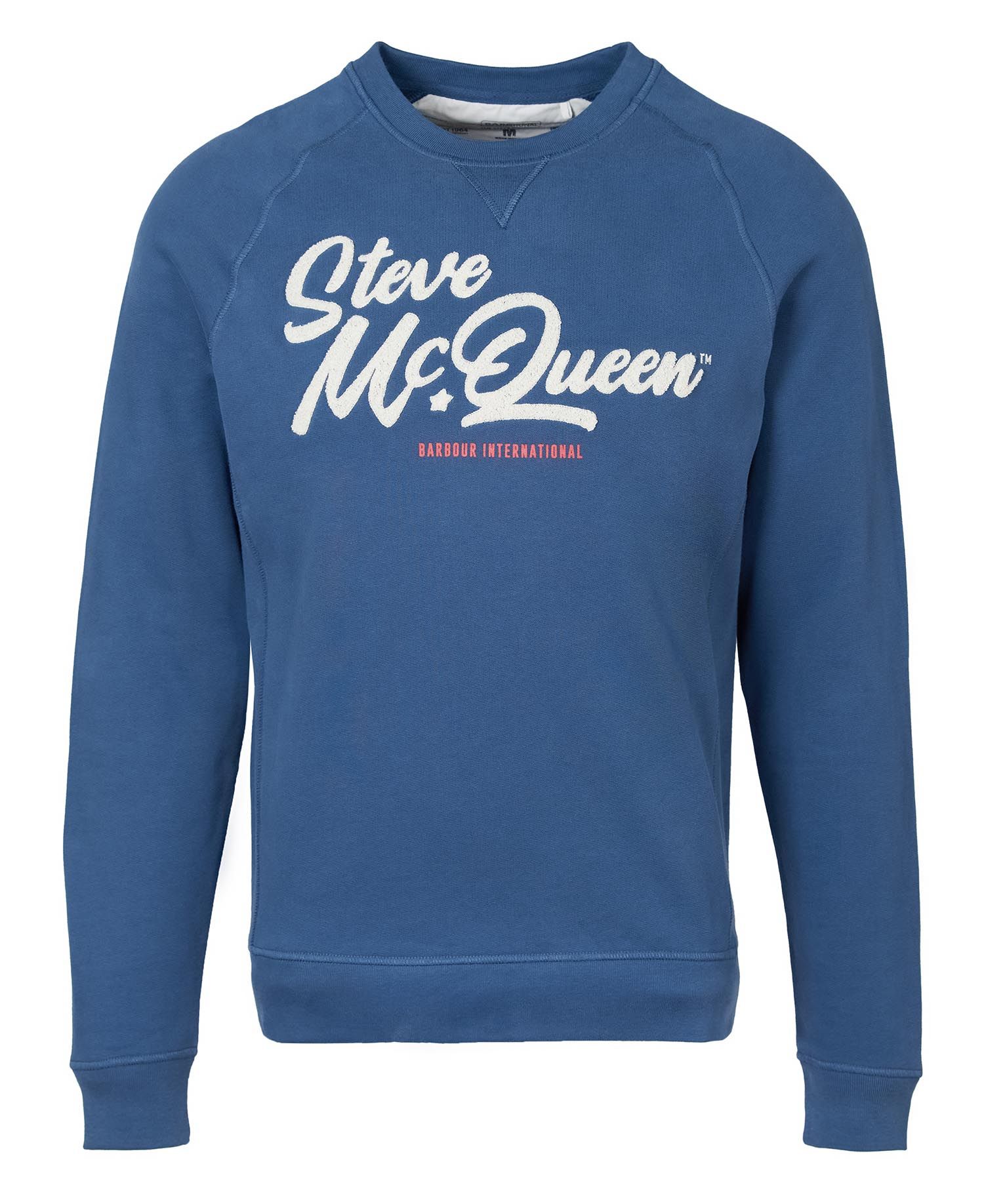 Barbour International Holts Graphic Sweatshirt Insignia Blue