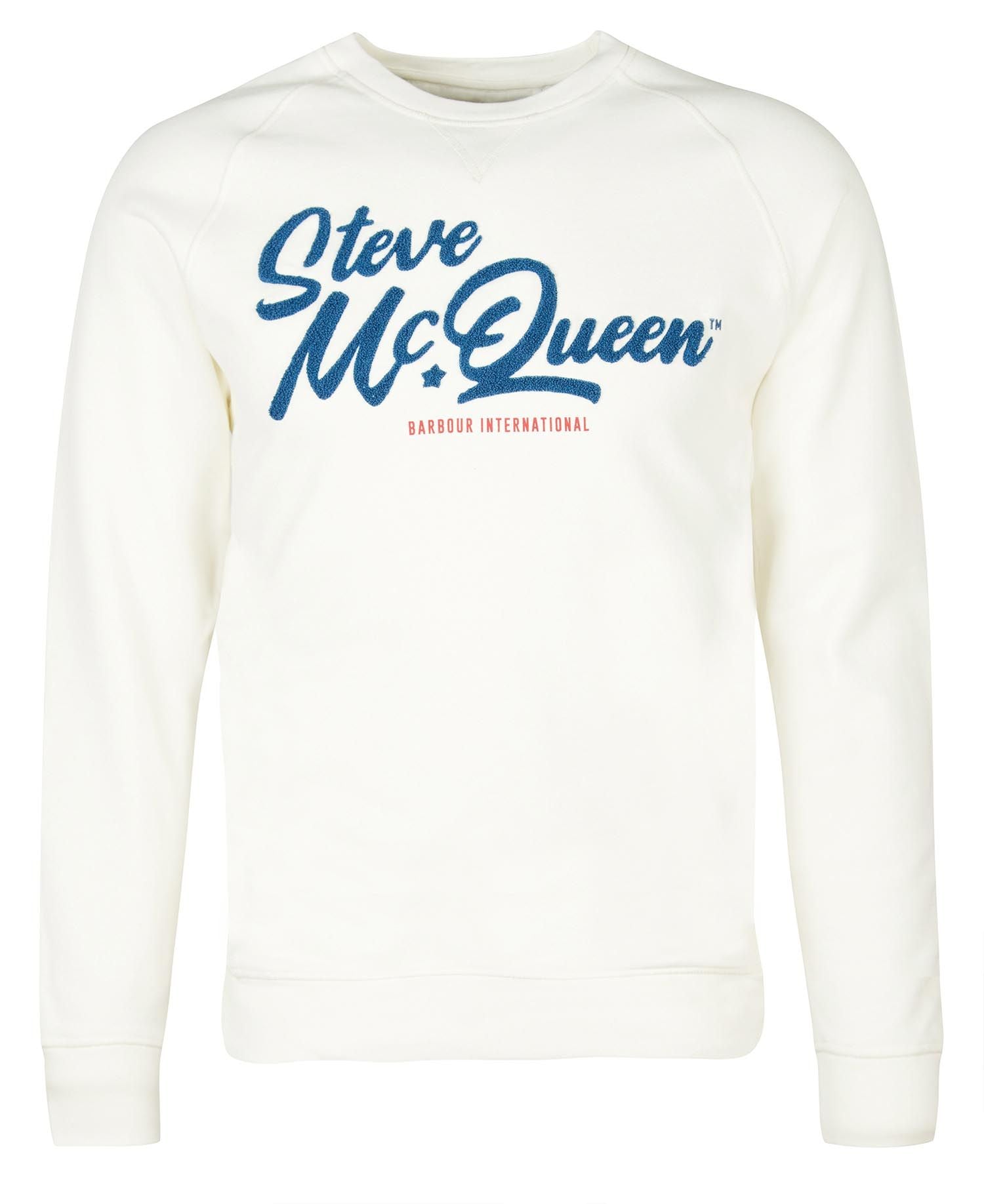 Barbour International Holts Graphic Sweatshirt Whisper White