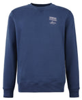 Barbour International Watch Crew Neck Sweatshirt Oxford Navy