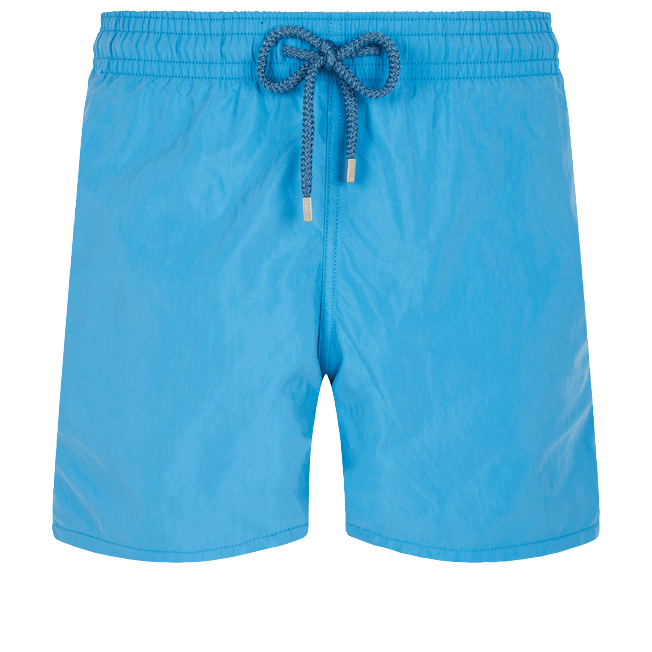 Vilebrequin Moorea Swim Short Solid Star Anise Blue
