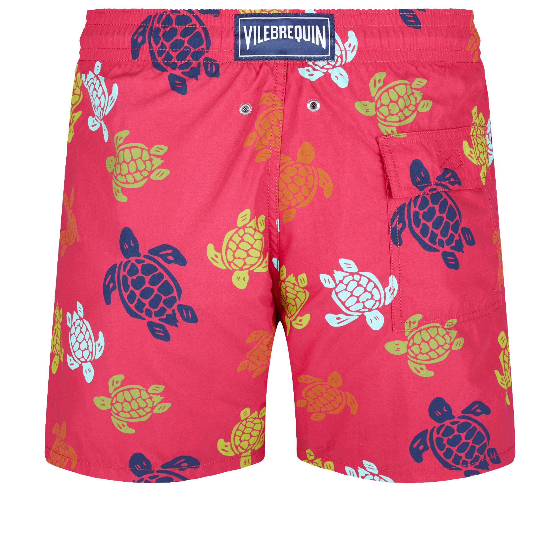 Vilebrequin Moorea Swim Shorts Ronde Des Tortues Burgundy
