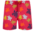 Vilebrequin Moorea Swim Shorts Ronde Des Tortues Burgundy