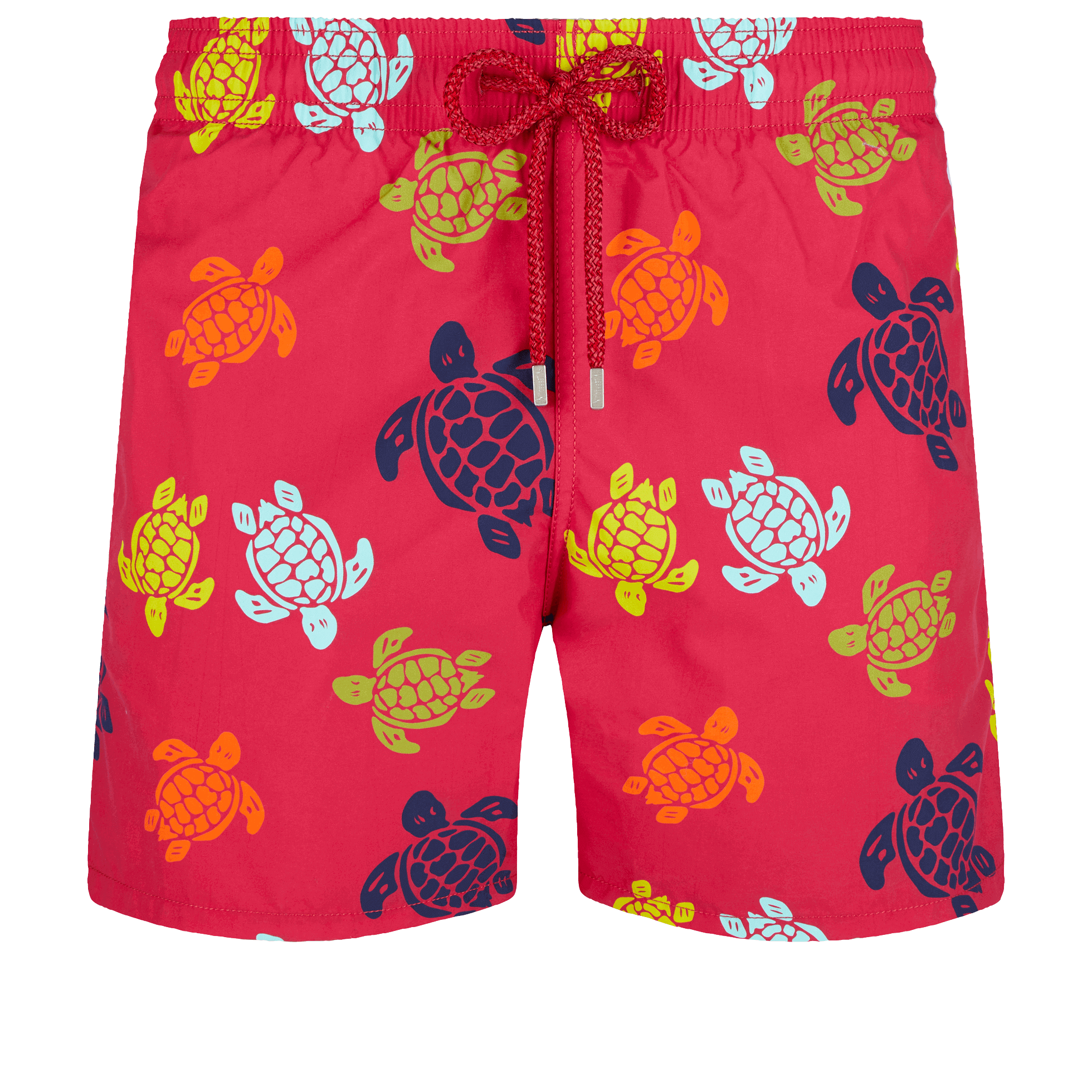 Vilebrequin Moorea Swim Shorts Ronde Des Tortues Burgundy