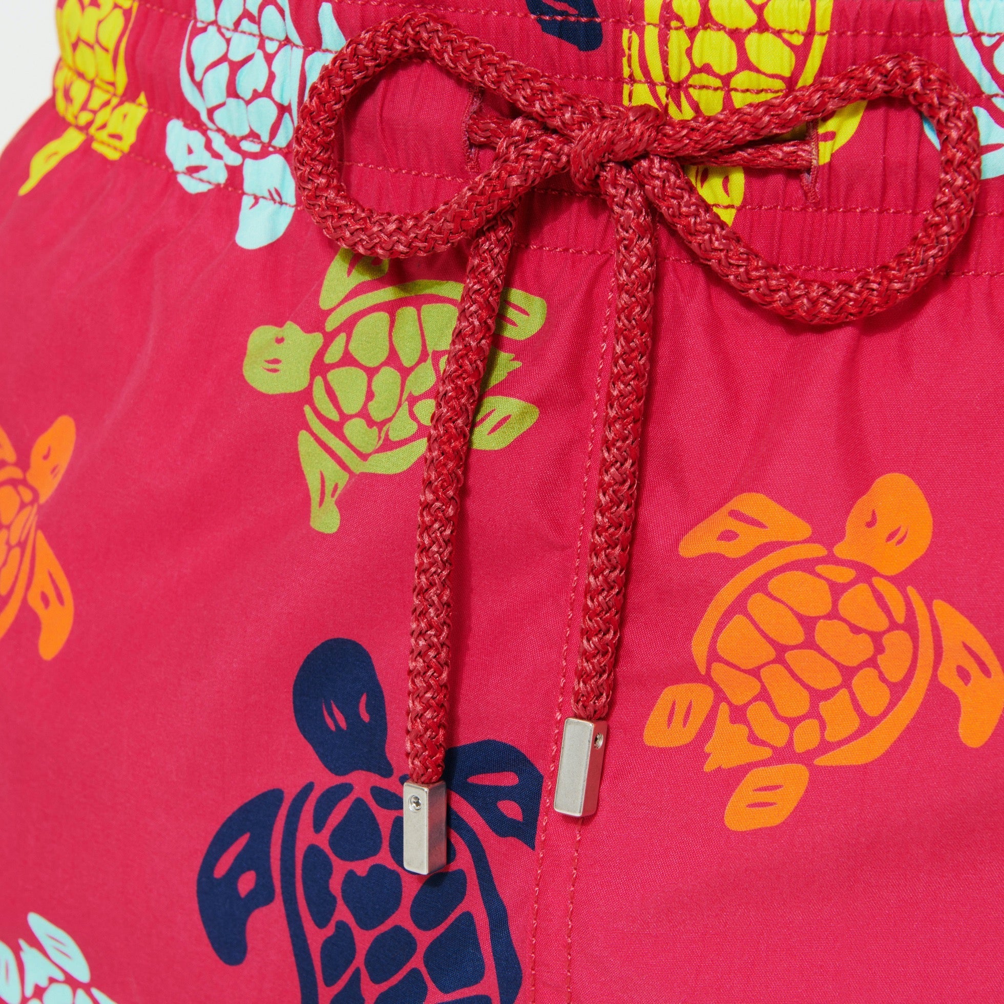 Vilebrequin Moorea Swim Shorts Ronde Des Tortues Burgundy