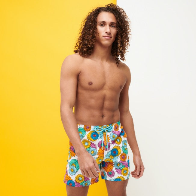 Vilebrequin Moorea Swim Short Marguerites
