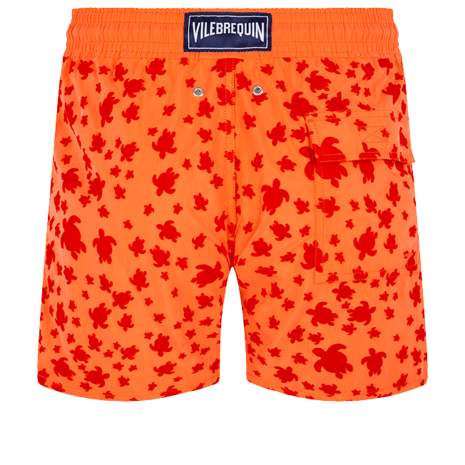 Vilebrequin Moorea Swim Short Turtles In The Sky Guava