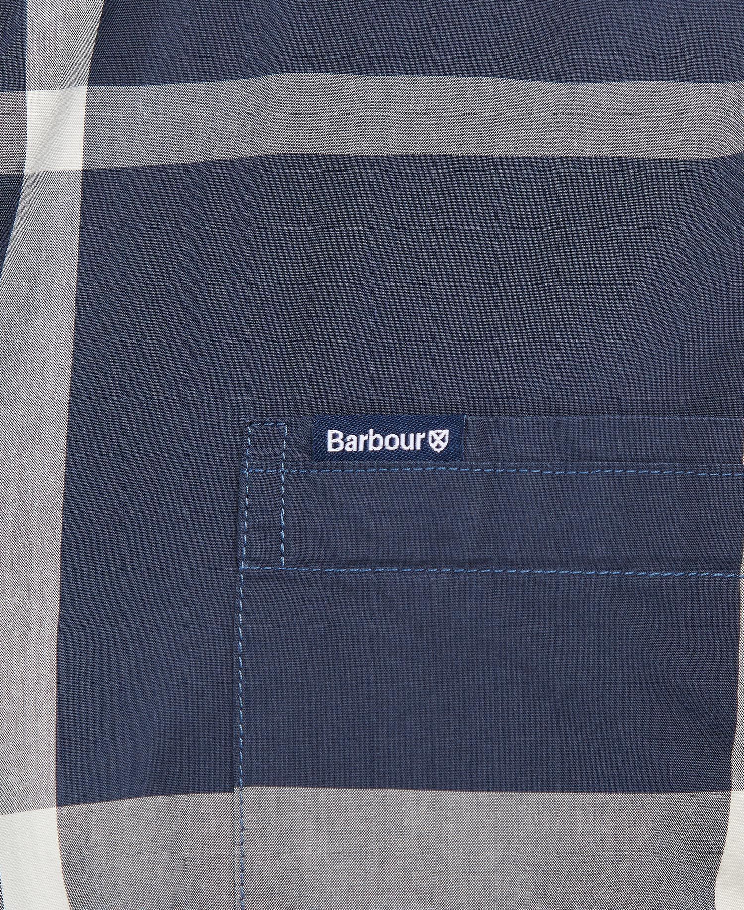 Barbour Harris Tailored Shirt Summer Navy