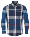 Barbour Harris Tailored Shirt Summer Navy