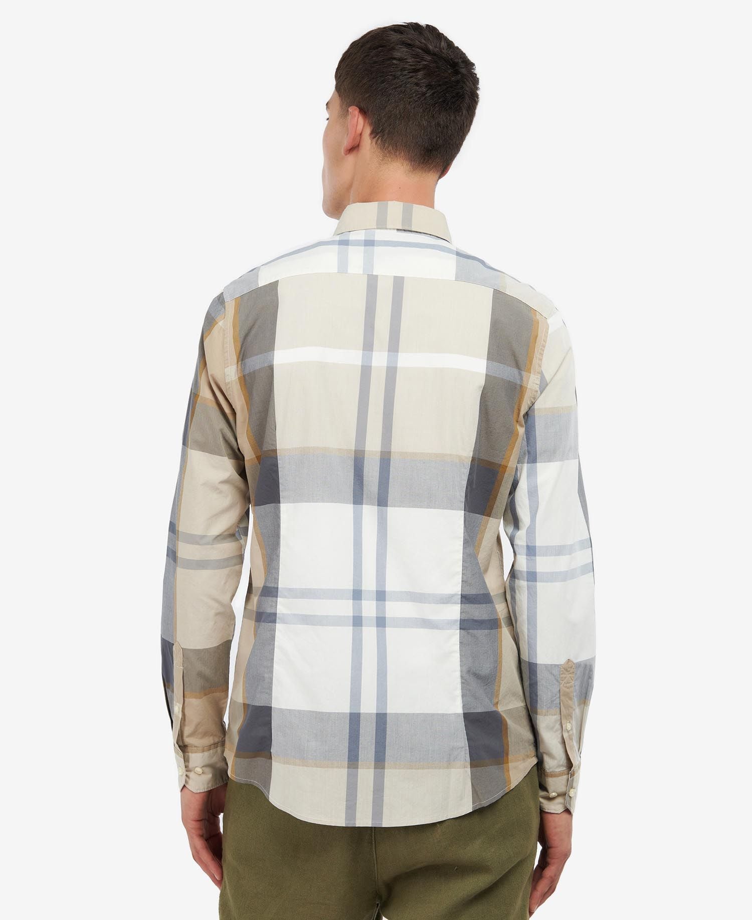 Barbour Harris Tailored Shirt Amble Sand Tartan