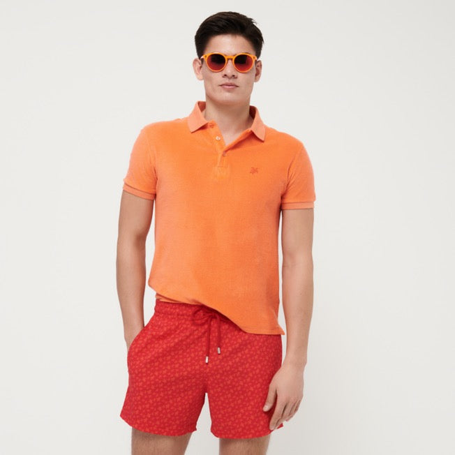 Vilebrequin Moorise Swim Short Micro Ronde Des Tortues