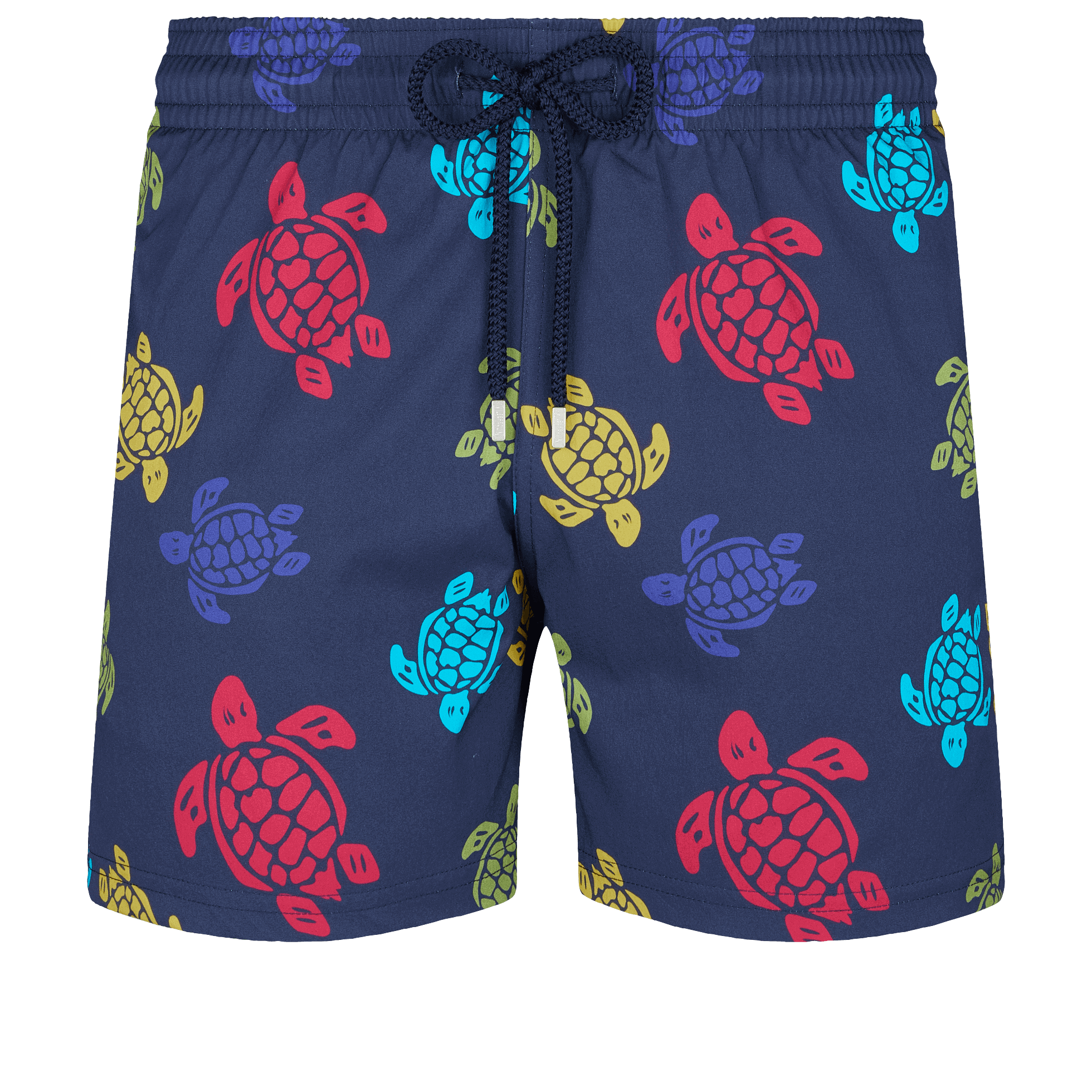 Vilebrequin Moorise Stretch Swim Shorts Ronde Des Tortues Navy