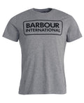 Barbour International Essential Large Logo T-Shirt Anthracite
