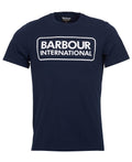 Barbour International Essential Large Logo T-Shirt Navy