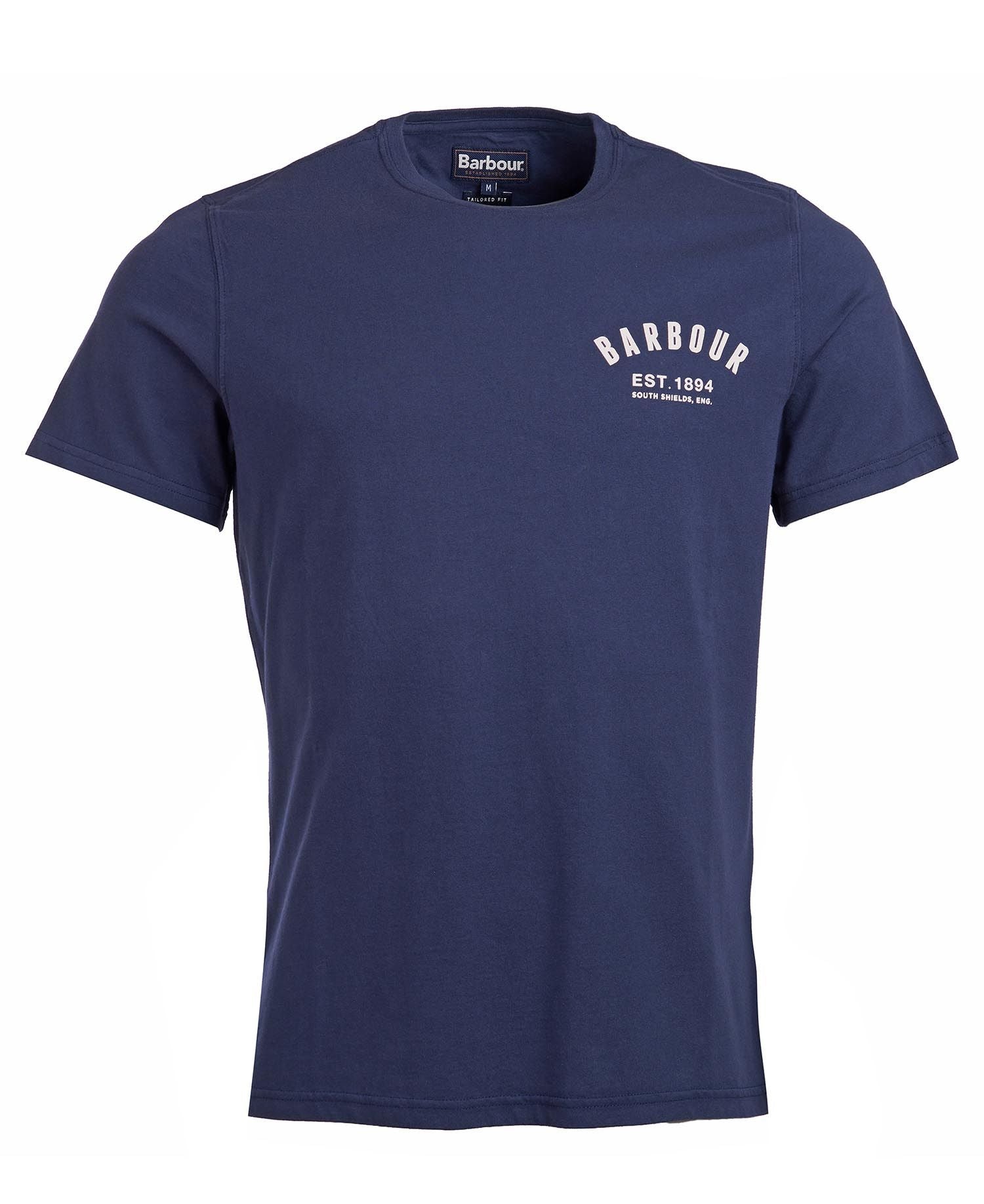 Barbour Preppy T-Shirt Tee New Navy