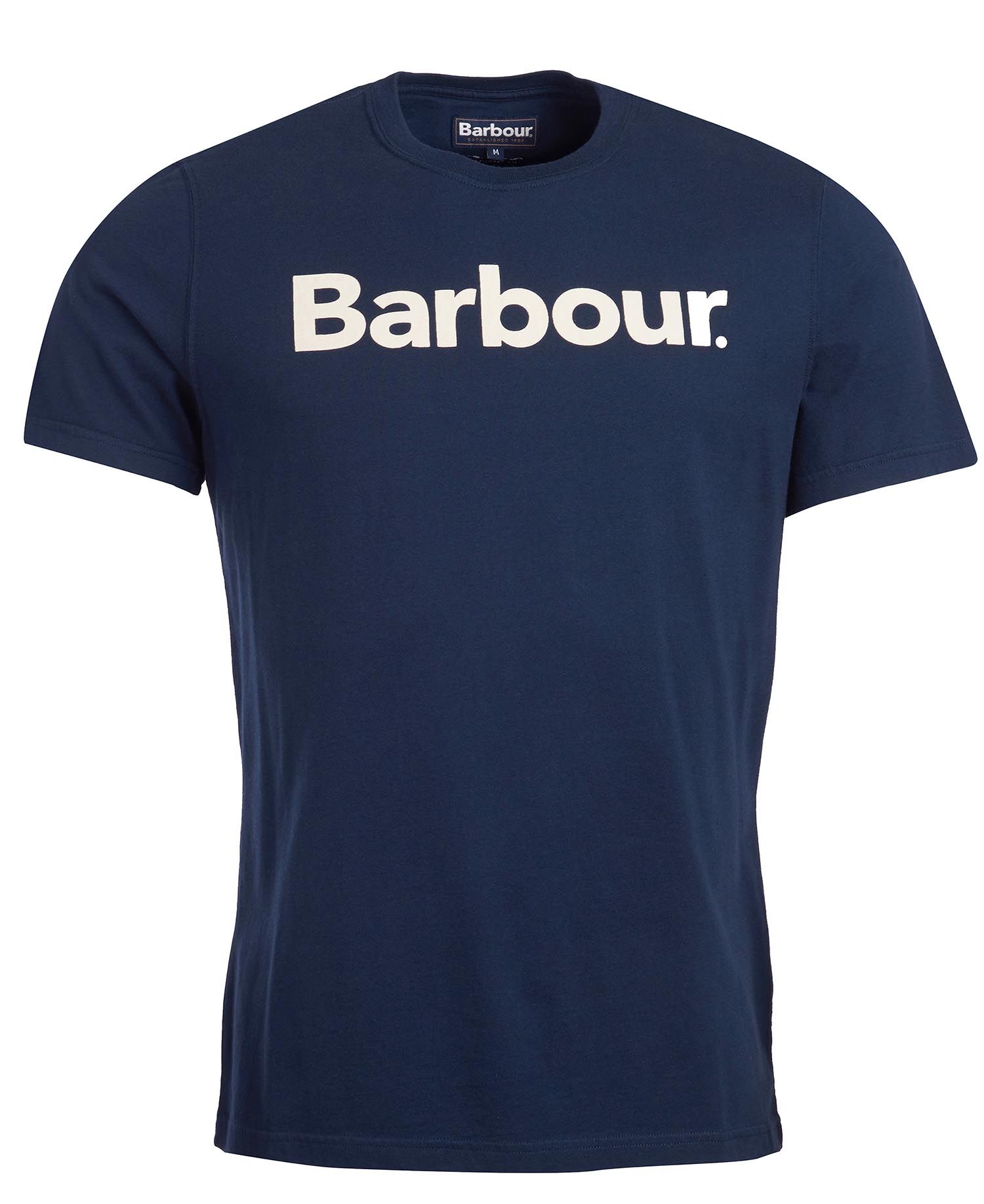 Barbour Logo T-Shirt New Navy